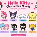 Hello Kitty Characters Names